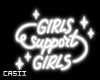 Girls Support Neon