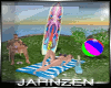 J* Beach Sun Bathing