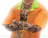 Orange Green. Top