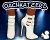 -OK- Ankleboots White