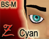 Cyan Bloodshot (M)
