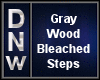 Steps Gray Wood