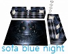 Sofa 2  Blue Night