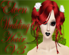 Red Elven Wedding Hair