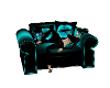 PVC Teal Chill Chair