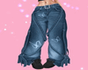 Strappy Jeans