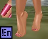 !Em Sexy Feet Bare Pink