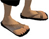 Camel Duotone Sandal