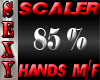 85% Hands
