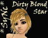 Sync Dirty Blond Star