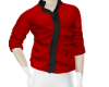 Valentine Red BLK Tie