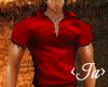 <Ja> Muscled shirt Red