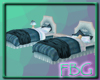 *FBG* Twin Beds (Blue)