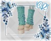 !R! Teal Fashion Boots