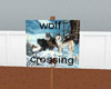 wolf crossing
