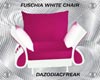 Fuschia White Chair