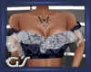 GS Boho Purple RuffleTop