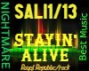 L- STAYIN'ALIVE/METAL