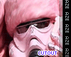 Pink Mask Man Cutout