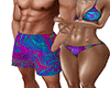 couple swim shorts*M