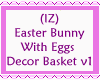 Easter Bunny wEggs Deco1