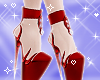 Heels Jiangshi Red