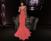 Fluer Coral Gown