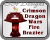 DW Fire Brazier Crimson