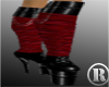 Black & Red Boots
