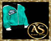 Hoodie N*ke Cyan