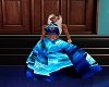 BlueWolf Halter Gown