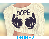 H.Dope White Sweaters.