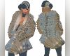 SlatePlaidLayerableFur