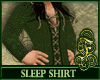 Sleep Shirt Green