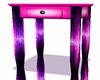 neon entry table