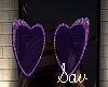 Purple Heart Head Shades
