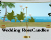 CMR Wedding Rose Candles