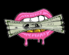 lips/money sign