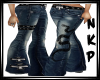 Snake Iron Cross Jeans-F