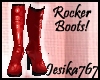 Red Hot Rocker Boots!
