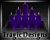 -A- Candle Rack Purple