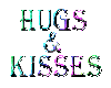 Hugs and kisses