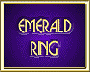 EMERALD RING
