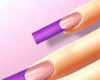 Sofie Purple Nails