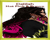 Delilah Hot pink & Brown