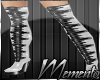 ~M~BadAss Boots White