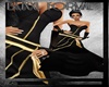 Black & Gold Formal Gown