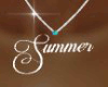 SUMMER SILVER NECKLACE