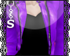 -S- sexy purple jacket