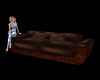 REQ: Brown Leather Sofa
